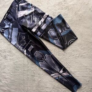 Blackmilk Mecha Print Women's Leggings XL